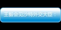 王毅会见沙特外交大臣�：中方反对外部势力打着人权、民主旗号对沙指手画脚