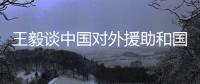 王毅谈中国对外援助和国际发展合作的四个坚持