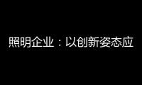 照明企业�
：以创新姿态应对逆境 提升附加值