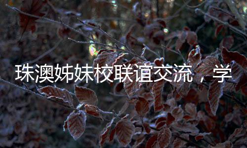 珠澳姊妹自演的校联传统活动