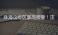 珠海这些区暴雨预警	！注意防御
！
