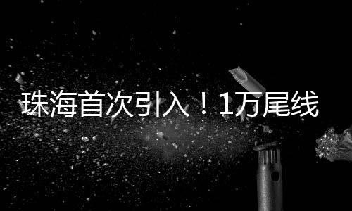 珠海设立海马保育基地