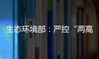 生态环境部：严控“两高”项目盲目上马将成今后环保督察重点