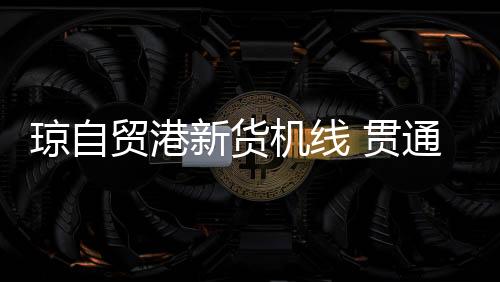 该航线的新货成功开通