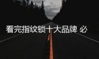 看完指纹锁十大品牌 必定心有所属