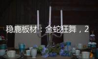 稳鹿板材
	
：金蛇狂舞，2025家居梦想再起航