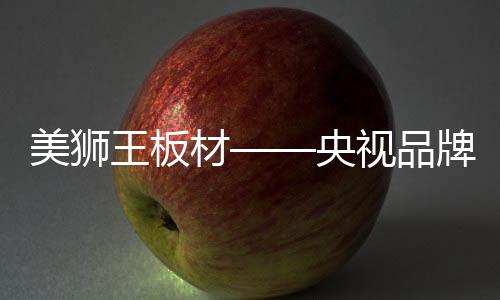 利用央视的美狮品牌响应