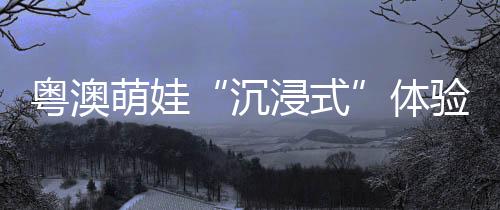 粤澳在穿戴救生衣实操环节