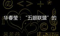 华春莹
：“五眼联盟”的嘴脸让人想起当年的八国联军