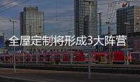 全屋定制将形成3大阵营
：板式
、板木和实木全屋定制