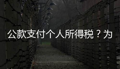 所得税为私利举一反三