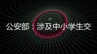 公安部	：涉及中小学生交通事故在周末和假期更为突出
