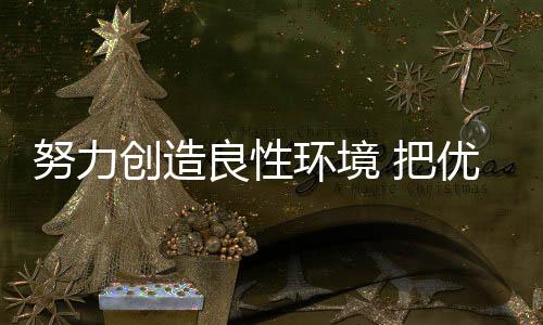 创造场有序的良性竞争机制