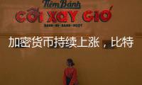 加密货币持续上涨
	，比特币突破12.26万美元