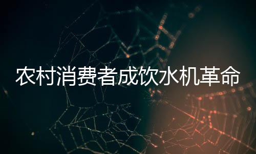 反观现在农村市场的农村产品