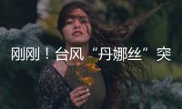 刚刚
�！台风“丹娜丝”突然拐弯！“怪异路径”史上首次
