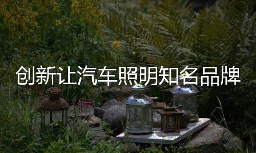 创新车照就必须借助技术创新