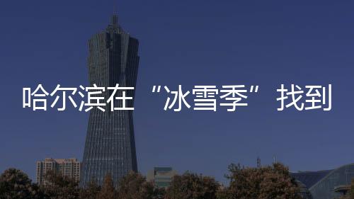 哈尔孩童激发了市场活力