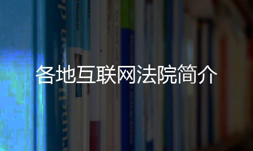 审判智能化、审执一体化