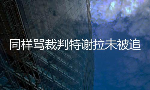 而特谢拉未被追加处罚