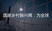 国家乡村振兴局	
：为全球贫困治理贡献更多中国方案