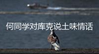 何同学对库克说土味情话：雾西湖不如你来到西湖