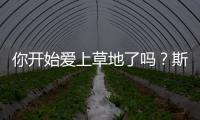 你开始爱上草地了吗
？斯瓦泰克�：是的，今年有趣多了