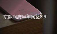 京熙润府半年网签8.98亿元，王岸青拿下房山销冠