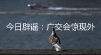 今日辟谣	：广交会惊现外国厂商诈骗集团，还和主办方起冲突？