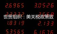 世贸组织�：美关税政策致全球贸易前景严重恶化