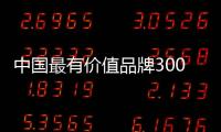 中国最有价值品牌300强发布
，老板电器成厨电唯一