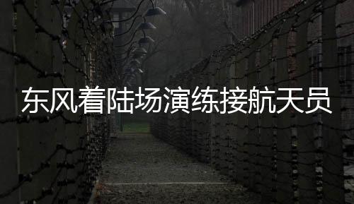 场演为了顺利迎回3名航天员
