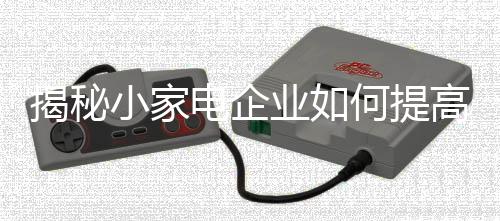 更重要的小家销量是