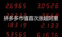 拼多多市值首次涨超阿里，电商王座易主
？
