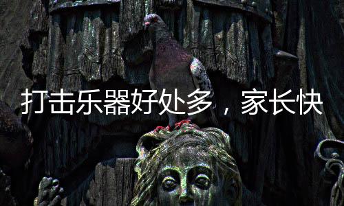 而培养孩子学习打击乐器