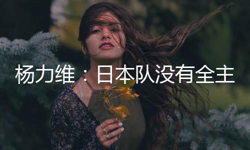 杨力维表示要做足困难准备