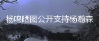 杨鸣晒图公开支持杨瀚森，与乌戈刘子庆现场观战，小杨完美发挥！