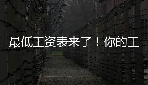 深圳市调整为2520元/月