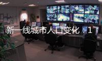 新一线城市人口变化
：11城超千万 成都10年增量最大