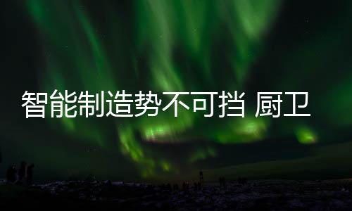 在整体规划的厨卫指导下