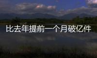 比去年提前一个月破亿件	！珠海寄递行业运行态势持续向好