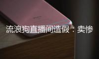 流浪狗直播间造假：卖惨�、带货、拉黑