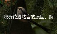 浅析花洒堵塞的原因、解决办法及注意事项