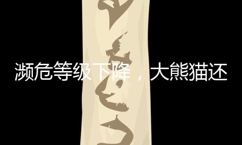 部分种群因熊猫数量少