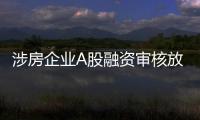 涉房企业A股融资审核放宽，“白名单”浮出水面