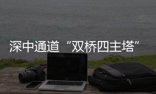 深中通道中山大桥东主塔封顶