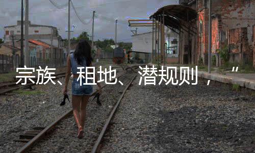 宗族租地则莆仙游面积最大