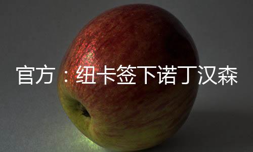 他是签下一位令人兴奋的天才
