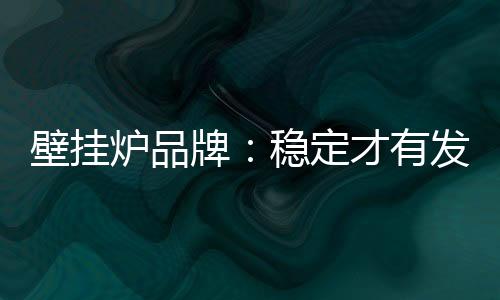 稳定和发展是壁挂相辅相成的