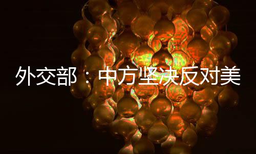 外交部中已向美方提出交涉